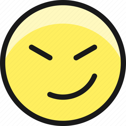 Smiley, nasty icon - Download on Iconfinder on Iconfinder