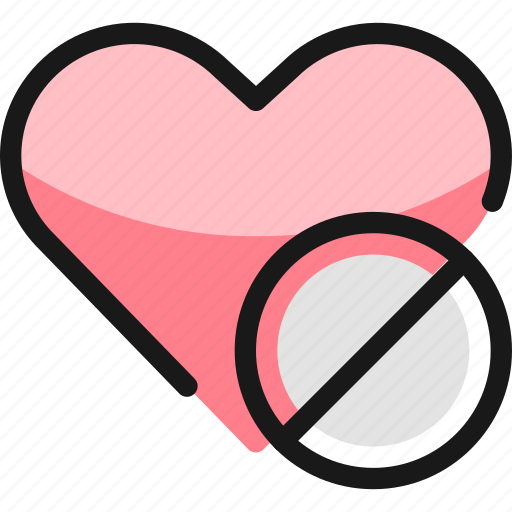 Love, it, disable icon - Download on Iconfinder