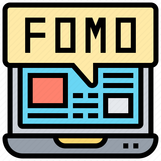 Anxiety, behavior, fomo, missing, social icon - Download on Iconfinder