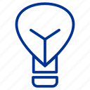 bright, connections, idea, lamp