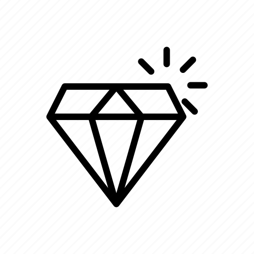 Diamond, gem, premium, quality, value icon - Download on Iconfinder