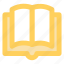bookmark, circle, learn, library, read, readingicon 