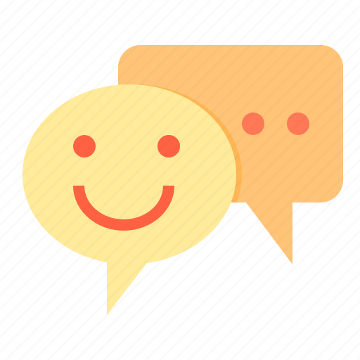 Chat, communication, happy, network, social icon - Download on Iconfinder