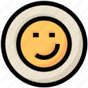 emoji, face, happy, network, social, wink