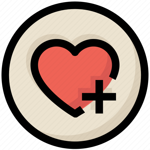 Add, favorite, heart, like, love, network, social icon - Download on Iconfinder