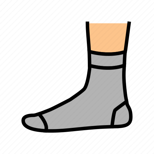 Accessory, fabric, men, quarter, sock, socks icon - Download on Iconfinder