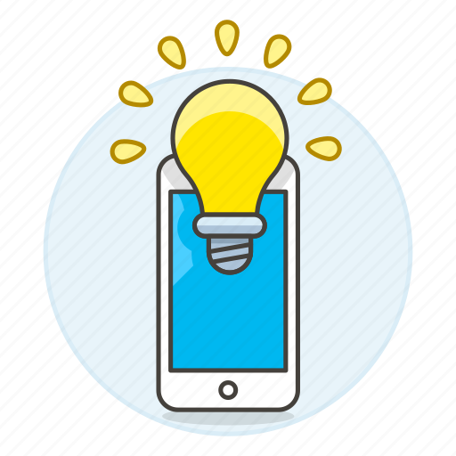 App, bulb, concepts, idea, light, phone, requirement icon - Download on Iconfinder