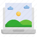 picture, files, and, folders, ui, trip, image, software, sunny