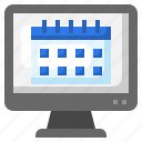 calendar, installed, desktop, event, software, computer