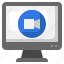 video, chat, conference, installed, desktop, software 