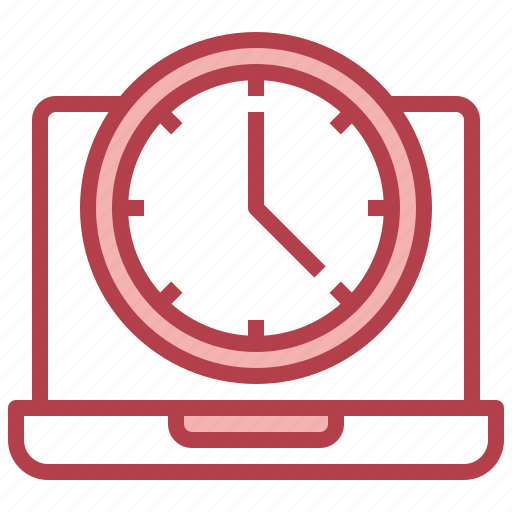 Time, and, date, electronics, watch, laptop icon - Download on Iconfinder
