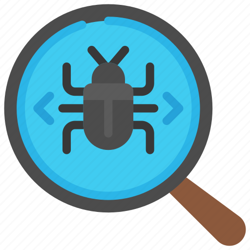 Bug, search, bugs, error, virus icon - Download on Iconfinder