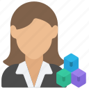 female, architecture, owner, woman, user, avatar, business