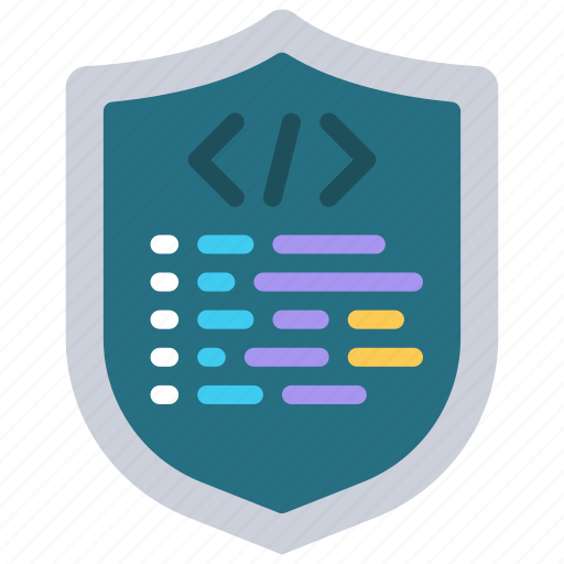 Protected, code, secure, shield, programming icon - Download on Iconfinder