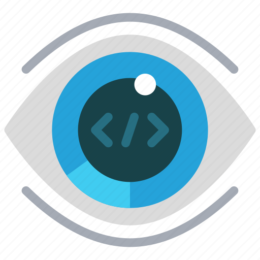 View, code, eye, visualisation icon - Download on Iconfinder