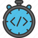 timed, code, timer, coding, programming