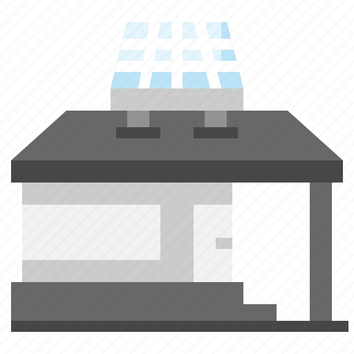 House, solar, energy, panel, renewable icon - Download on Iconfinder