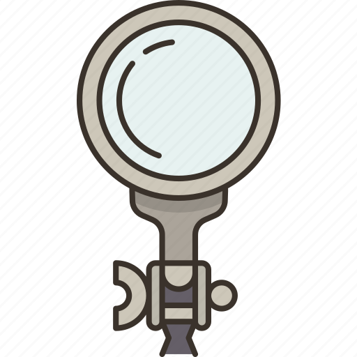 Magnifying, glass, loupe, soldering, station icon - Download on Iconfinder