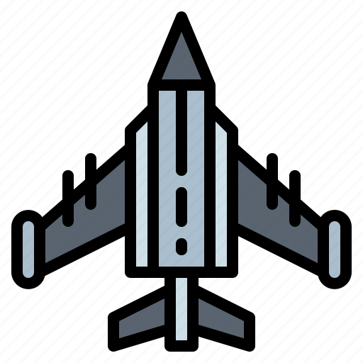 Airplane, fighter, jet, transportation icon - Download on Iconfinder