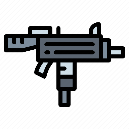 Army, gun, machine, shoot, weapons icon - Download on Iconfinder
