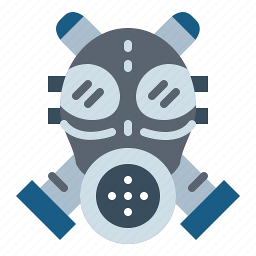 Gas, mask, nuclear, radiation, war icon - Download on Iconfinder