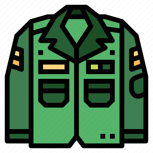 Military, shirt, soldier, uniform icon - Download on Iconfinder