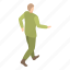 cartoon, hand, isometric, person, silhouette, soldier, walking 