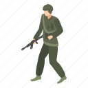 cartoon, commander, hand, isometric, silhouette, soldier, woman