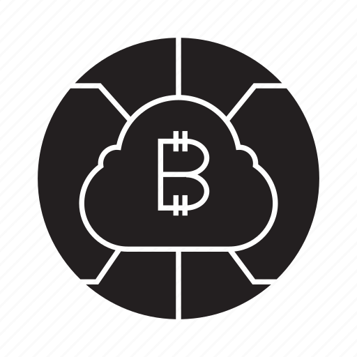 Bitcoin, cloud, cryptocurrency icon - Download on Iconfinder