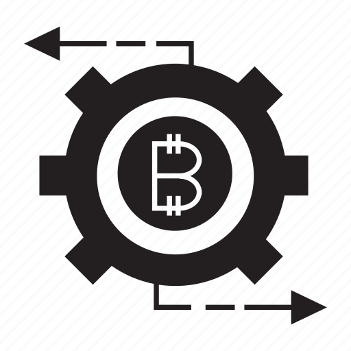 Bitcoin, cogg, gear, system icon - Download on Iconfinder