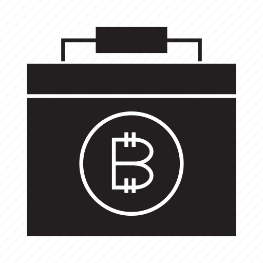 Bitcoin, briefcase, cryptocurrency, trade icon - Download on Iconfinder
