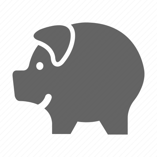 Currency, finance, money, pig, solid, stock icon - Download on Iconfinder