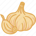 garlic, garlic paste, vegetables icon 
