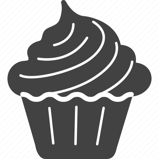 Cake, celebration, cupcake, dessert, food, ice cream, muffin icon - Download on Iconfinder