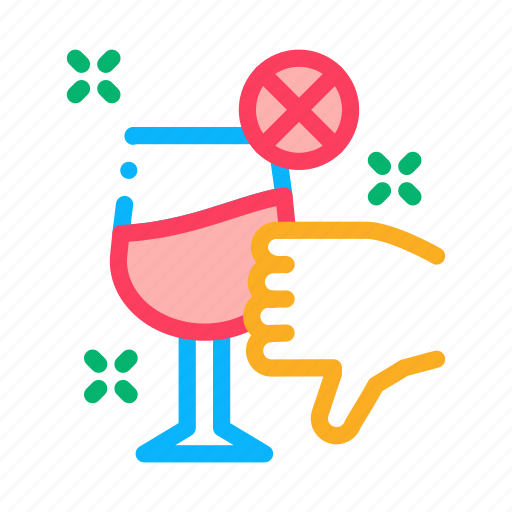 Alcoholic, disapproval, glass, hold, sommelier, tasting, wine icon - Download on Iconfinder