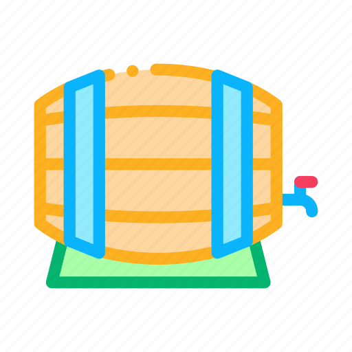 Barrel, glass, hold, sommelier, tasting, wine, wooden icon - Download on Iconfinder