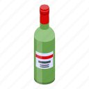 bottle, business, cartoon, isometric, logo, shop, wine