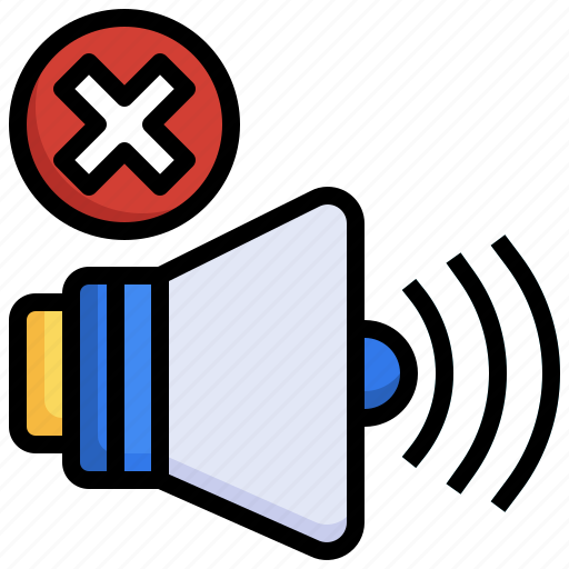 No, sound, volume, audio, speaker, multimedia icon - Download on Iconfinder