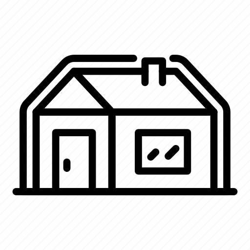 House, insulated, thin, vector, yul972 icon - Download on Iconfinder