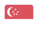 flag, singapore, asia 