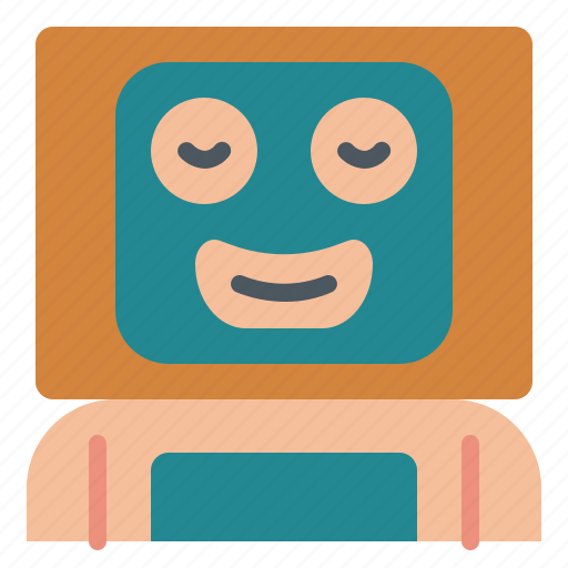 Beauty, face, mask, massage, relax icon - Download on Iconfinder