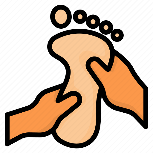 Foot, massage, relaxation, spa, wellness icon - Download on Iconfinder