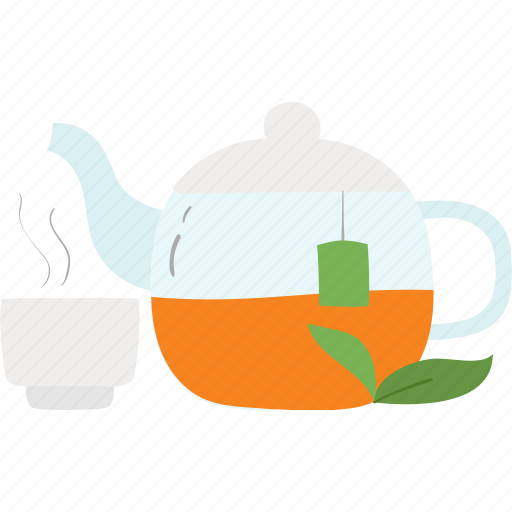 Tea, hot, drink, green, pot, spa icon - Download on Iconfinder