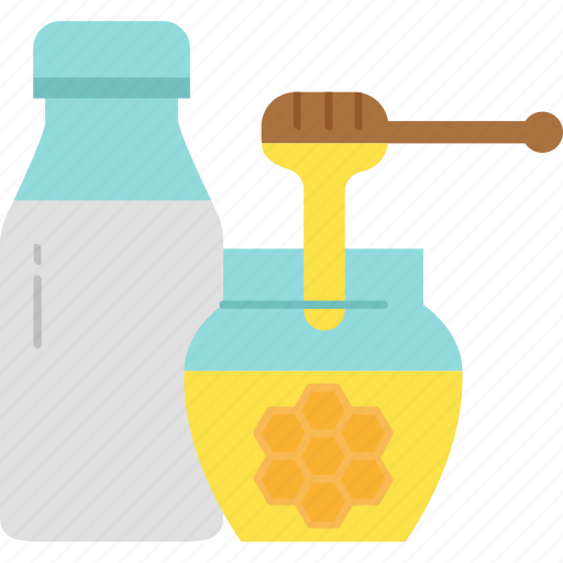 Bath, bee, honey, milk, spa, skin, skincare icon - Download on Iconfinder