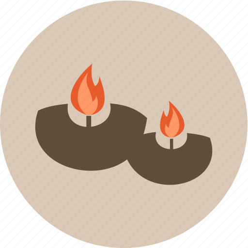 Candle, fire, nature, relax, spa icon - Download on Iconfinder