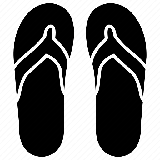 Day off, flip flop, footwear, sandals, slippers icon - Download on ...