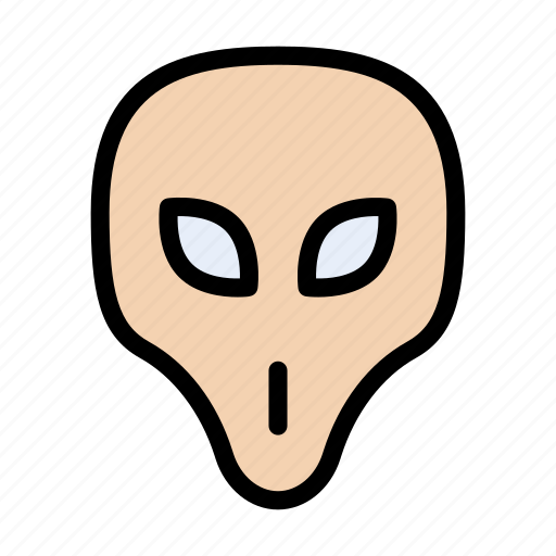 Alien, face, monster, planet, space icon - Download on Iconfinder