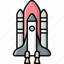 space, shuttle, rocket, missile