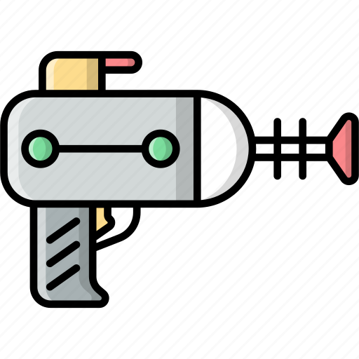 Laser, gun, space, weapon icon - Download on Iconfinder