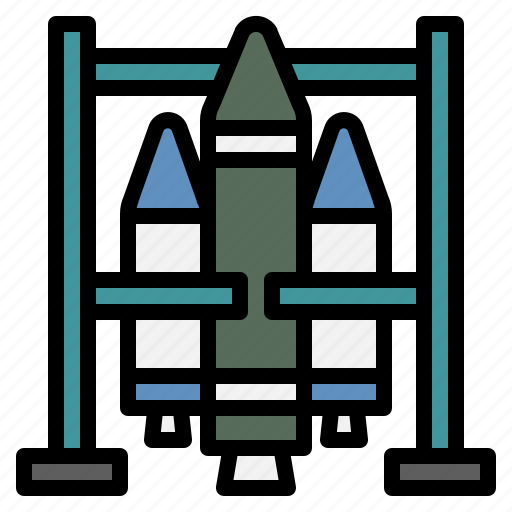 Rocket base, rocket, launch, space, spaceship icon - Download on Iconfinder